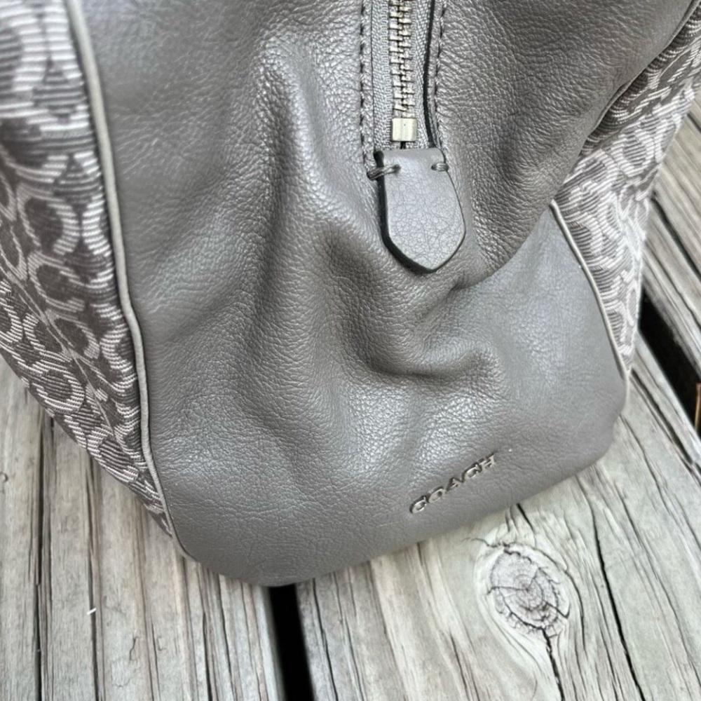 Coach Madison Needlepoint Op Art Shoulder Bag and Wallet Duo - Picture 8 of 13